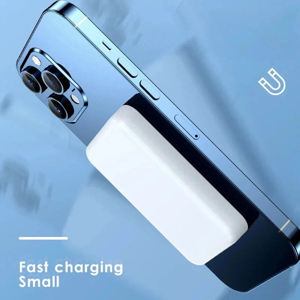 20W External Battery With Magnetic Closure 10000mAh Quick charge Without portable thread with MagSafe for iPhone 15 Pro Max 16 Pro