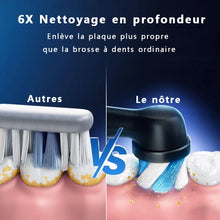 Electric Toothbrush Rotary Cleaning Teeth Brush Waterproof Electronic Tooth Brush With Timer Rechargeable Toothbrush with 8 Head
