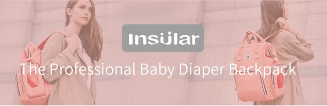Insular Thermal Bag For Baby Strollers And Feeding Bottles Baby Diaper Backpack Mother Nappy Travel Bags Baby Nappies Handbag