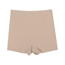 Hot Sale Ladies Seamless Ice Silk Solid Biker Shorts Boxer Short Leggings Sports Yoga Pants Women's Shorts Panties T1584