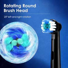 Intelligent Rotating Electric Toothbrush, Rechargeable Rotary Toothbrush Compatible with Oral B Replacement Electric Brush Heads