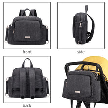 Soboba Women's Diaper Backpack Large Capacity with Stroller-Hanging Straps Portable Light Nappy Changing Bag for Babies