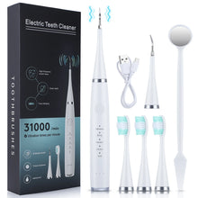 Electric Toothbrush Set with Six Functions for Total Oral Care Efficient Tartar Removal with Scaling Teeth Feature