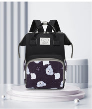 Baby Nappy Bag Mommy Maternity Backpack Baby Diaper Bag For Stroller Fashion Printed Bear Large Capacity Waterproof Diaper Bag