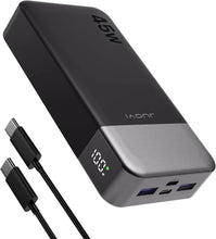JUOVI Powerbank 20000mAh 45W Fast Charge Power Bank, Super Fast Charging Portable Charger with LED Display for iPhone 17 16 15