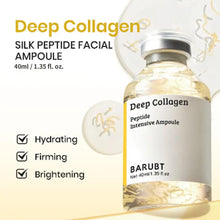 Korean Silk Collagen Essence Serum 40ml Deep Peptide Intensive Revitalizing Face Cream Anti-Wrinkle Firming Lifting Skin Care