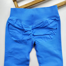 Women's Seamless Cropped Leggings - Peach Butt-Enhancing & Lifting for Yoga, Running & Fitness