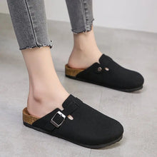 Fashion Shevalues Clogs Women Men Classic Cork Mules Suede Slippers Cork Clogs Slippers Antislip House Sandals with Arch Support