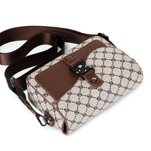 High-End Men's Stylish Crossbody Bag PU Leather Sling Bag Minimalist Business Shoulder Bag Perfect for Daily Commute Travel