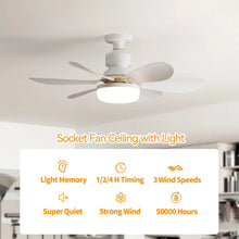 LED 40W ceiling fan light Comfortable ventilation remote control dimming suitable for living room study household use 85-265V