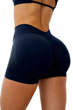Gym Shorts Woman Seamless Yoga Shorts Fitness Training Yoga Clothing Butt Lifting Workout Short Leggings V Waist Sports Shorts