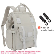 PANGDUBE Diaper Bag Backpack for Maternity Moms Baby Nappy Bag with Stroller Hooks Waterproof Large Capacity Travel Mommy Bag