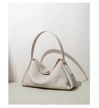Minimalist Lady Soft Genuine Leather Pillow Crossbody Bag Women's Convertible Shoulder Bags 2026 New Chic Solid Color Handbag