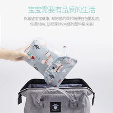 Waterproof Reusable Baby Diaper Bag Mommy Storage Organizer Travel Diaper Backpack for Baby Changing Bag Baby Care Accessories