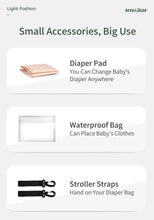 Nappy Backpack Bag Mummy Large Capacity Bag Mom Baby Multi-Function Waterproof Outdoor Travel Diaper Bags for Baby Care