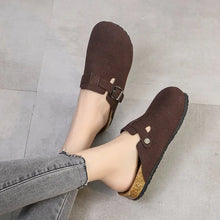 Fashion Shevalues Clogs Women Men Classic Cork Mules Suede Slippers Cork Clogs Slippers Antislip House Sandals with Arch Support