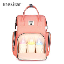 Insular Thermal Bag For Baby Strollers And Feeding Bottles Baby Diaper Backpack Mother Nappy Travel Bags Baby Nappies Handbag