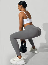 CZGUKE Seamless Women's High Waist Yoga Pants Tight Waist Hip Lifting Elastic Tight Solid Color Wide Waist Sports Leggings