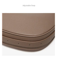 FOXER Women's Shoulder Bag PU Leather New Lady Crescent Underarm Bag Fashion Minimalist Crossbody Bag for Daily Casual Outfit