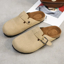 Fashion Shevalues Clogs Women Men Classic Cork Mules Suede Slippers Cork Clogs Slippers Antislip House Sandals with Arch Support