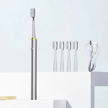 Electric Toothbrush Mental Thin Brush Body Specially for Women Pure Wisdom Beauty Soft DuPont Bristle