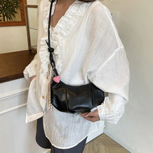 Women's Crescent Shoulder Bag Elegant PU Leather Handbag 2026 Trendy Crossbody Purse Minimalist Chic Daily Evening Bag