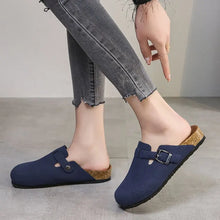 Fashion Shevalues Clogs Women Men Classic Cork Mules Suede Slippers Cork Clogs Slippers Antislip House Sandals with Arch Support