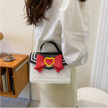 Fashion Minimalist Kawaii Messenger Bag High-capacity Pu Leather Chain Bags Solid Color Underarm Handbags Single Shoulder Bag