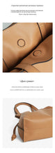 2025 High-End Women's Bucket Bag Lady Unique Drawstring Pleated Shoulder Bag Soft Split Cowhide Leather Cloud Tote Handbag New