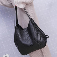 Women Soft PU Leather Tote Bag Vintage Shoulder Handbag Minimalist Top Handle Casual Everyday Purse