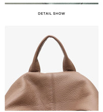 Natural Cowhide Backpack for Women&men Minimalist Design Casual Daily Versatile College Students' Shoulder Bags Travel Knapsack