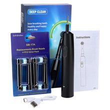 Intelligent Rotating Electric Toothbrush, Rechargeable Rotary Toothbrush Compatible with Oral B Replacement Electric Brush Heads