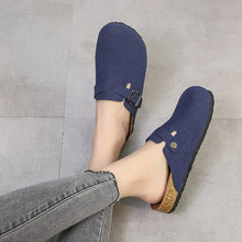 Fashion Shevalues Clogs Women Men Classic Cork Mules Suede Slippers Cork Clogs Slippers Antislip House Sandals with Arch Support