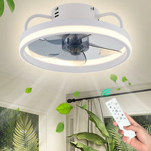 LED Ceiling Light Fan With Remot Control Lamp For Living Room Bedrooms Fans For Large House Decoration Home Lighting Fixtures