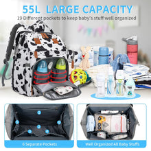 Changing Bag Backpack Baby Changing Backpacks with Large Capacity Portable Travel Nappy Bag with Foldable Cot with Multifunctional Baby Bags and Mobile Changing Mat Baby Bed Backpack