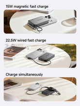 ACEFAST CCC 22.5W 10000mAh Magnetic Wireless Power Bank For iPhone 17 Pro Max Fast Charging Battery External Battery USB C Cable