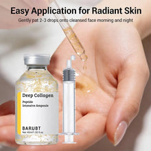 Korean Silk Collagen Essence Serum 40ml Deep Peptide Intensive Revitalizing Face Cream Anti-Wrinkle Firming Lifting Skin Care