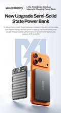 【CCC】MOVESPEED P07 Semi-Solid-State Battery Power Bank 10000mAh 5000mAh Magnetic Wireless Charge Powerbank for iPhone 17 16 15