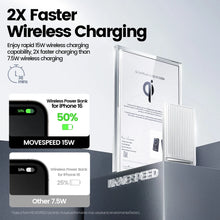 MOVESPEED P03 Qi2 Magnetic Power Bank 10000mAh 15W Wireless Portable Charger with Stand Powerbank for Magsafe for iPhone 16 15