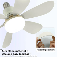 LED Ceiling Fan Light E27 with Remote Control 3 Colors for Dimmable Suitable for Living Room Bedroom Kitchen Study Household Use