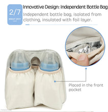 PANGDUBE Diaper Bag Backpack for Maternity Moms Baby Nappy Bag with Stroller Hooks Waterproof Large Capacity Travel Mommy Bag