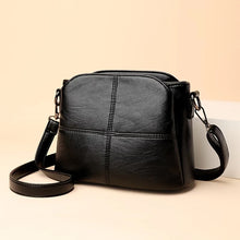 Daily Minimalist Small Square Leather Shoulder Bag Smooth Metal Buckles, Casual Crossbody Bag for Women Street Matching