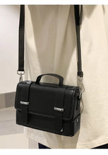 Minimalist Unisex Shoulder Bag Fashionable PU Leather Crossbody Bags Small Flip Style Messenger Bags for Women Designer Handbag