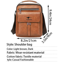 Daily Wear Minimalist Leather Shoulder Bag Metal Buckle Closure, Simple Vertical Crossbody for Men Casual Street Matching