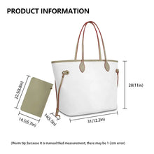 Customized Minimalist Madam Shoulder Tote Bag Green Camo Handbags and Purse Madam 2pcs Cloud Camo PU Leather Purse and Wallet