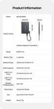 MOVESPEED P07PRO Magnetic Power Bank 5000mAh Semi-Solid-State Battery Powerbank Fast Wireless Charging  for iPhone 17 16 15 14