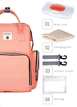 Insular Thermal Bag For Baby Strollers And Feeding Bottles Baby Diaper Backpack Mother Nappy Travel Bags Baby Nappies Handbag