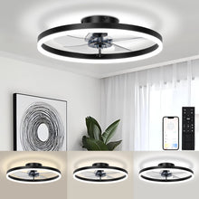 LED Ceiling Light Ceiling Fan Modern Simple Home Bedroom Remote Control Dimmable Fan Light