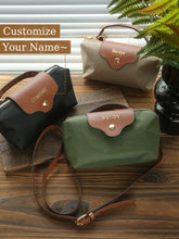 Custom Name Mini Crossbody Bags for Women Customized Handbags Chic Lightweight Purses with Adjustable Strap