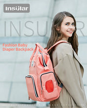 Insular Thermal Bag For Baby Strollers And Feeding Bottles Baby Diaper Backpack Mother Nappy Travel Bags Baby Nappies Handbag
